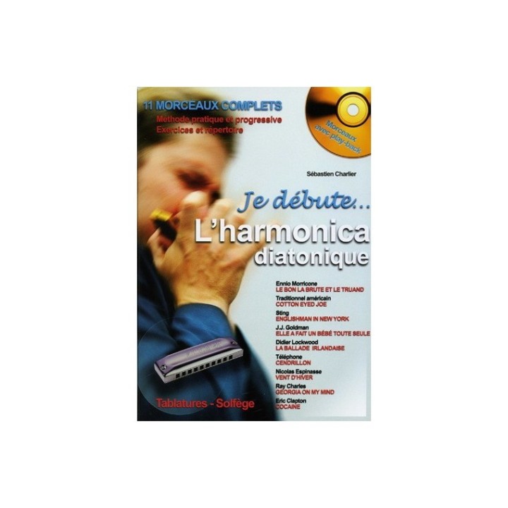Sébastien Charlier, Je débute l'harmonica diatonique CD