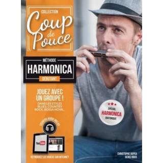 Méthode Coup de pouce harmonica Vol 1