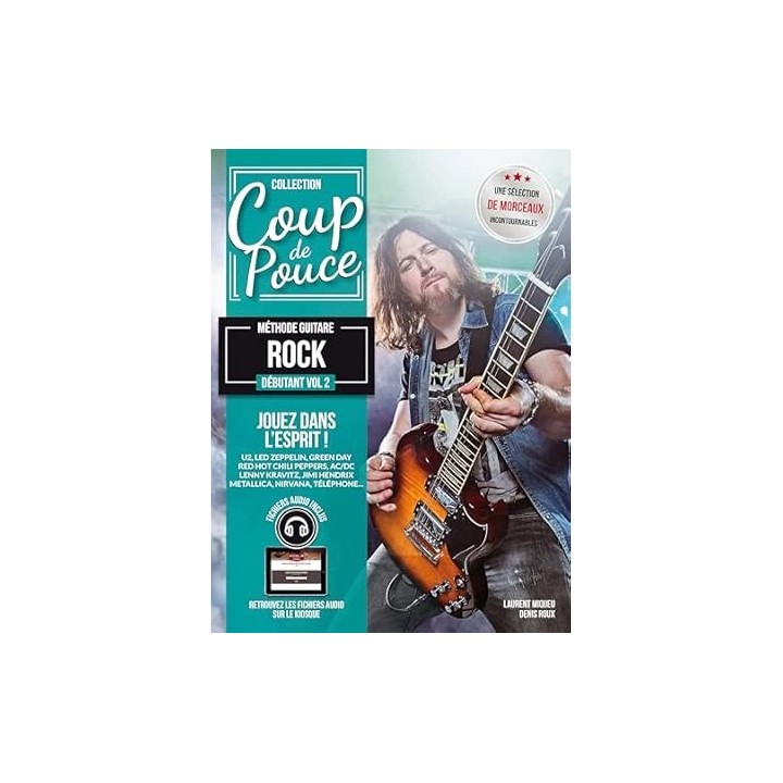 Coup de pouce guitare rock vol 2 + cd (guitare électrique)