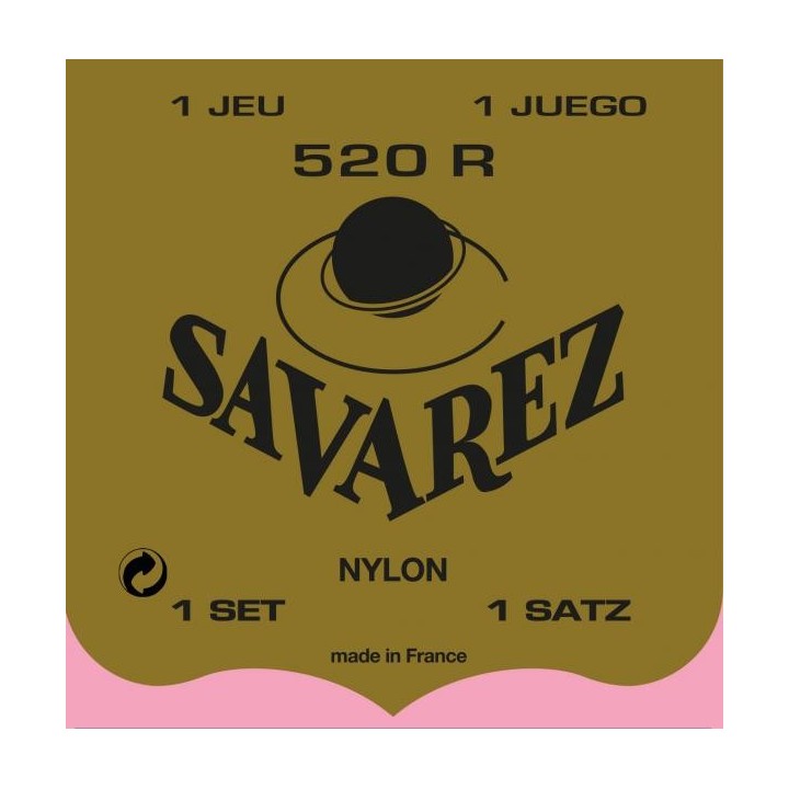 Cordes guitare classique Savarez 520R | Major Pigalle