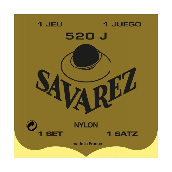 Cordes guitare classique Savarez 520J | Major Pigalle
