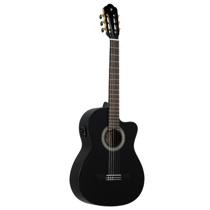 Guitare classique électro Prodipe Primera 4/4 CEQ BK | Major Pigalle