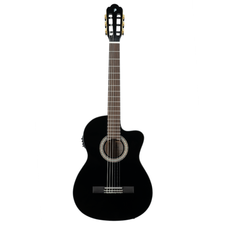 Guitare classique électro Prodipe Primera 4/4 CEQ BK | Major Pigalle