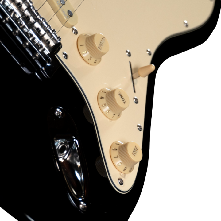 Guitare électrique Prodipe ST80 Black | Major Pigalle
