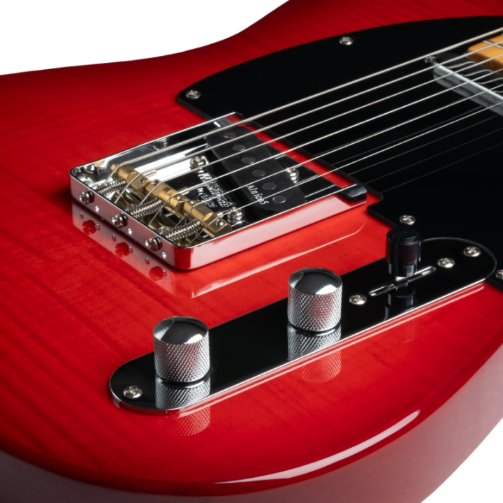 Guitare électrique Prodipe TC90 Alder Trans Red | Major Pigalle