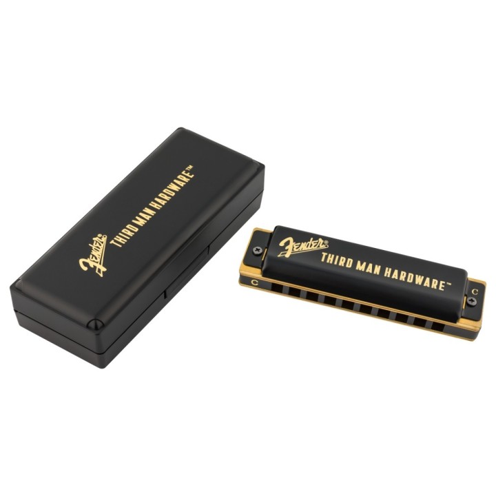 Harmonica Fender Third Man x Fender Black C/Do | Major Pigalle