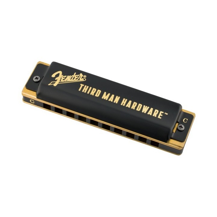Harmonica Fender Third Man x Fender Black C/Do | Major Pigalle