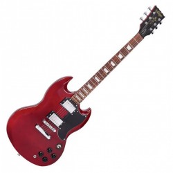 GUITARE Vintage V69 Coaster Series, Cherry Red